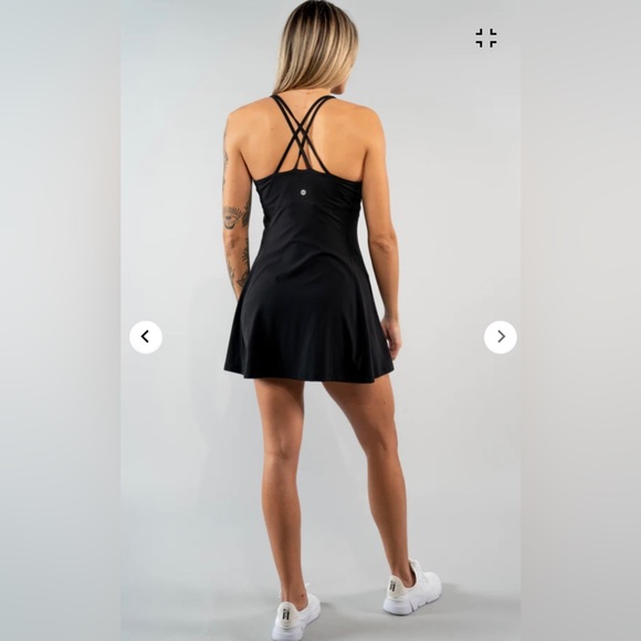 Black Southern Athletica workout dress size 2 (On The Go Dress in Black) - Picture 2 of 3